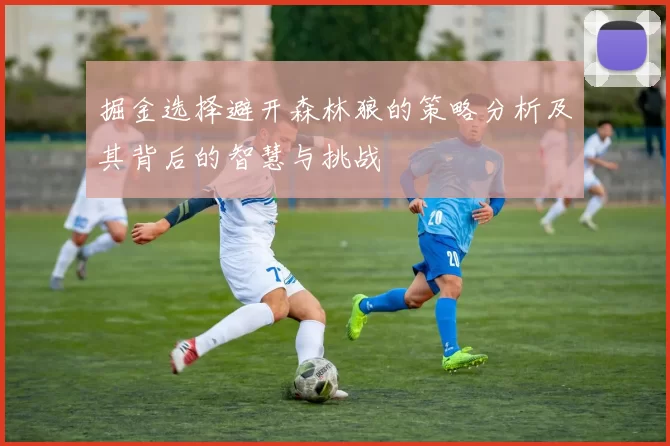 掘金选择避开森林狼的策略分析及其背后的智慧与挑战